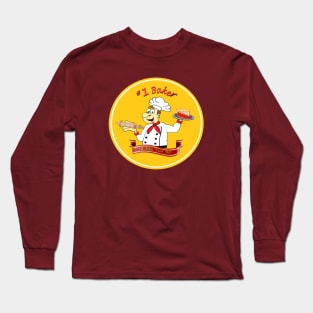 #1 Baker Long Sleeve T-Shirt